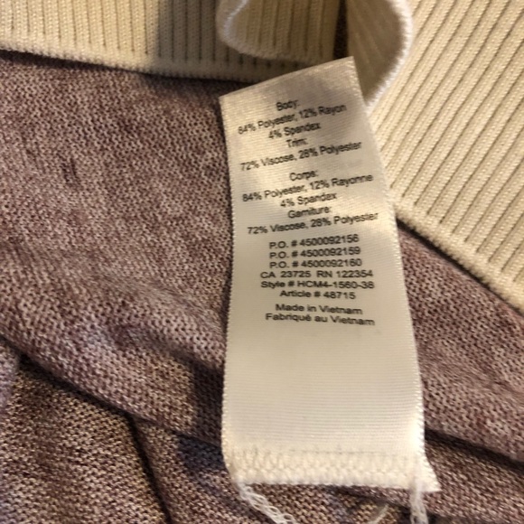 Wilfred crewneck long sleeve sweater size Medium berri aritzia - Picture 5 of 10